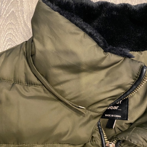 Zara TRF Outerwear Medium Green - Picture 6 of 8